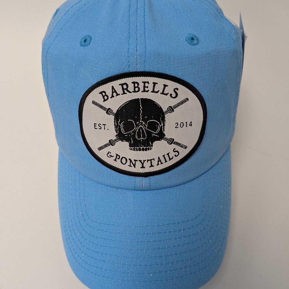 Barbells And Ponytails Classic "Skulls" Baseball Hat NEW